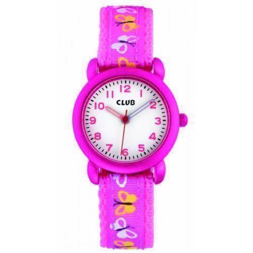 Image of aluminium sommerfugle Quartz pige ur fra Club Time